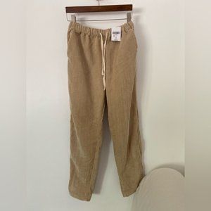 Womens brand new Forever 21 high waisted corduroy khakis pants